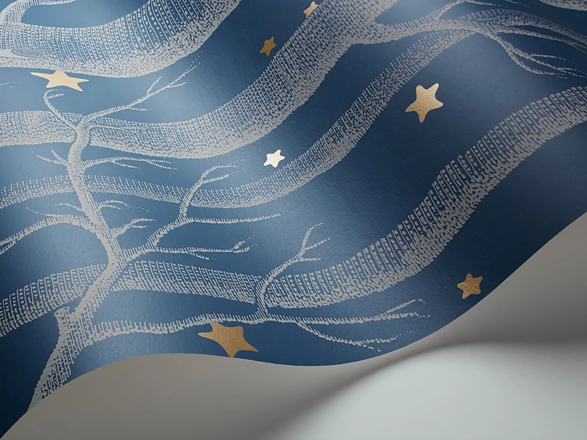 Cole & Son Whimsical Woods & Stars, Midnight
