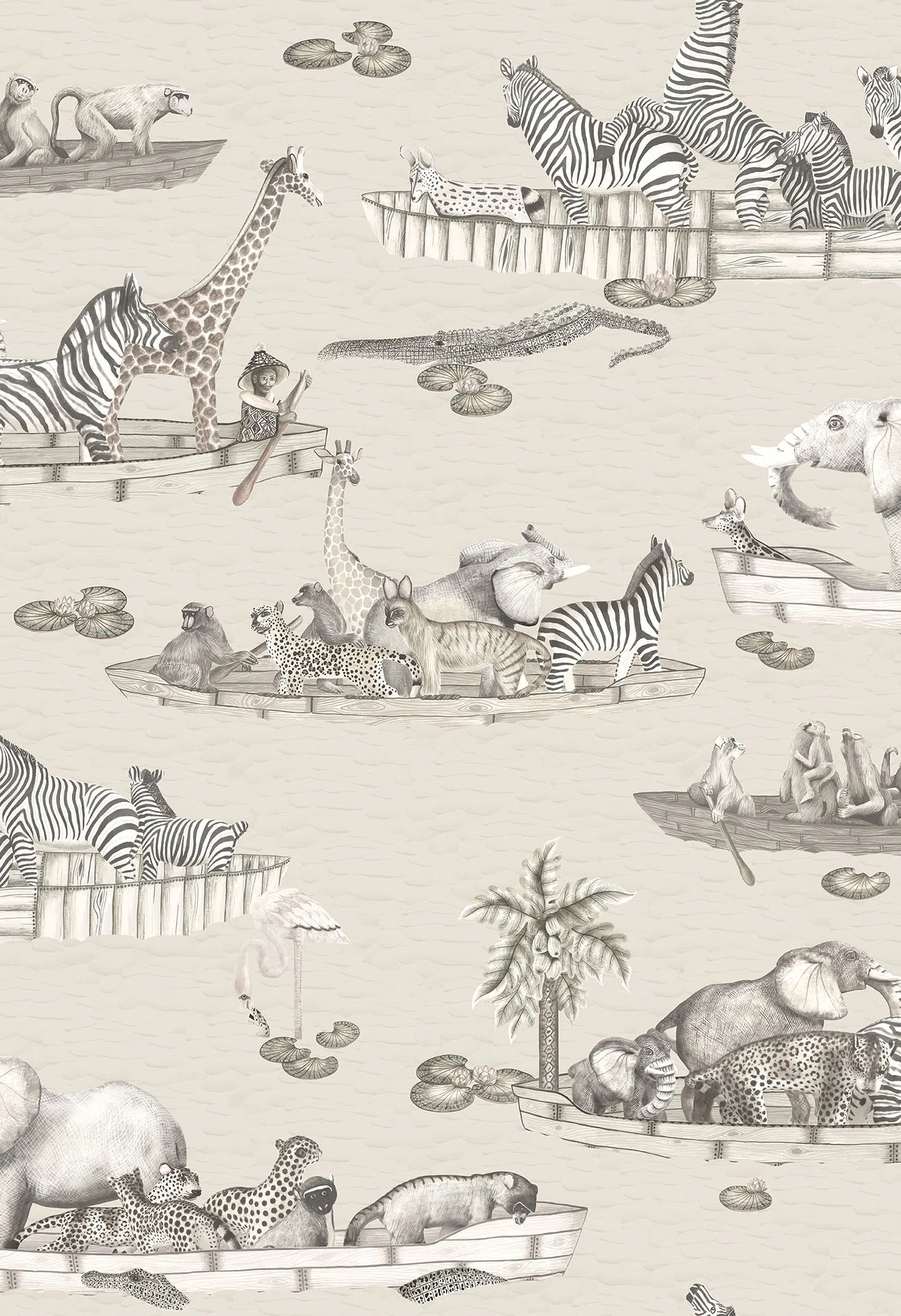 Cole & Son Ardmore Zambezi, Soot on Stone