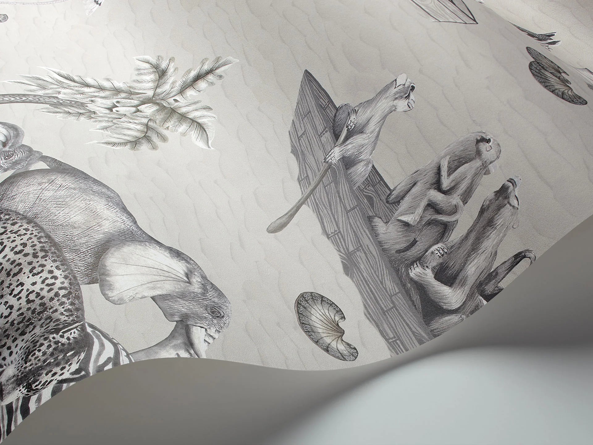 Cole & Son Ardmore Zambezi, Soot on Stone