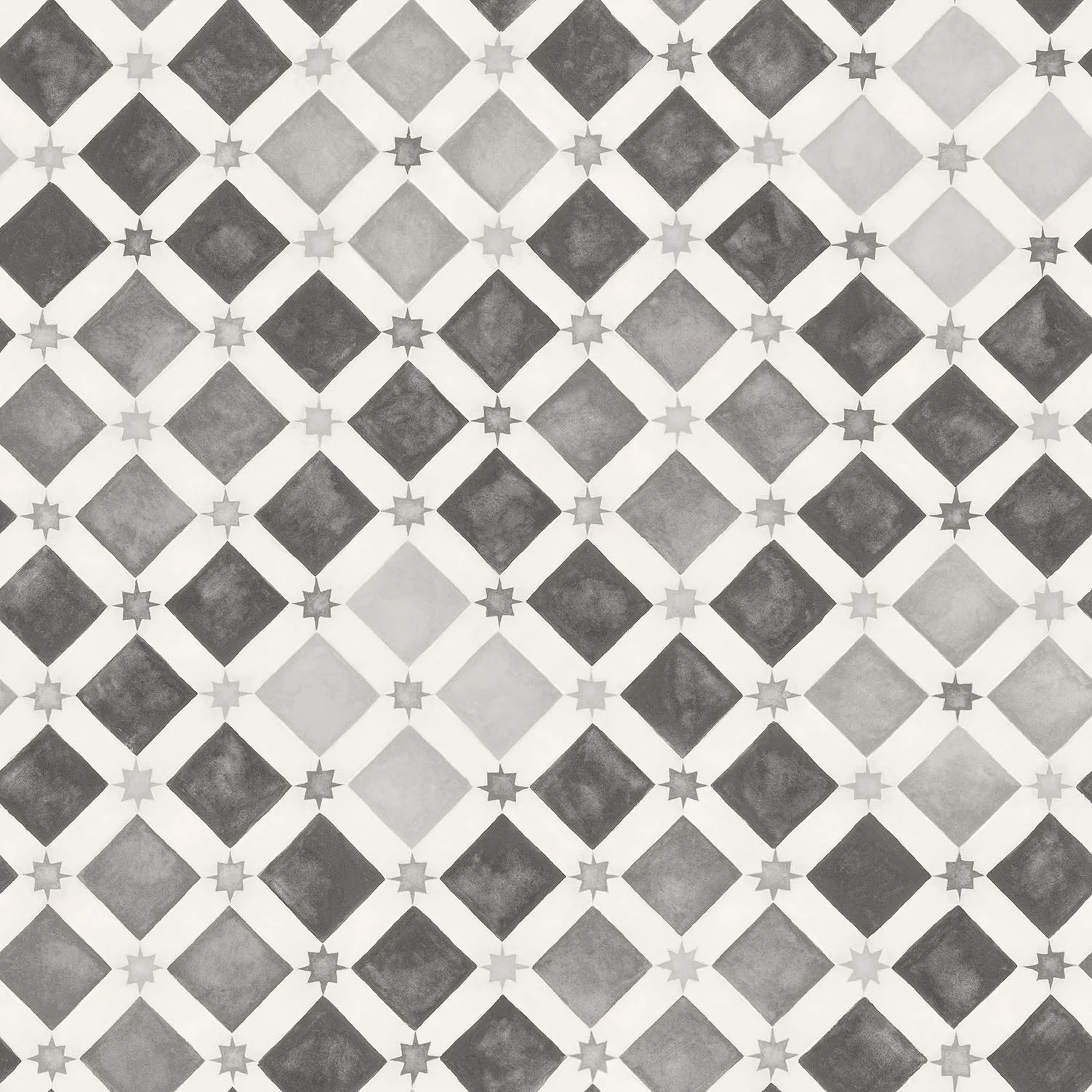 Cole & Son Martyn Lawrence Bullard, Zellige, Soot & Snow