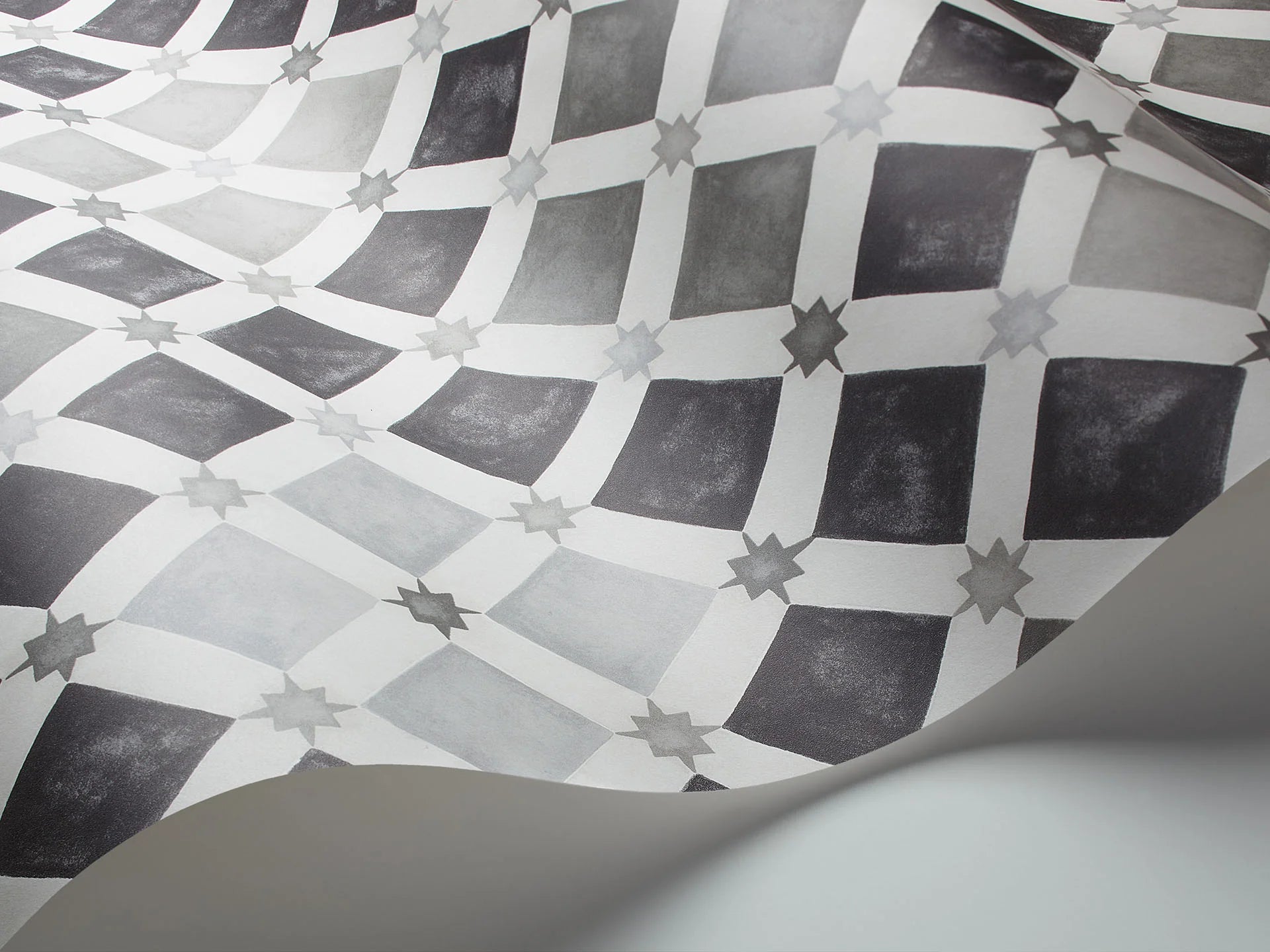Cole & Son Martyn Lawrence Bullard, Zellige, Soot & Snow