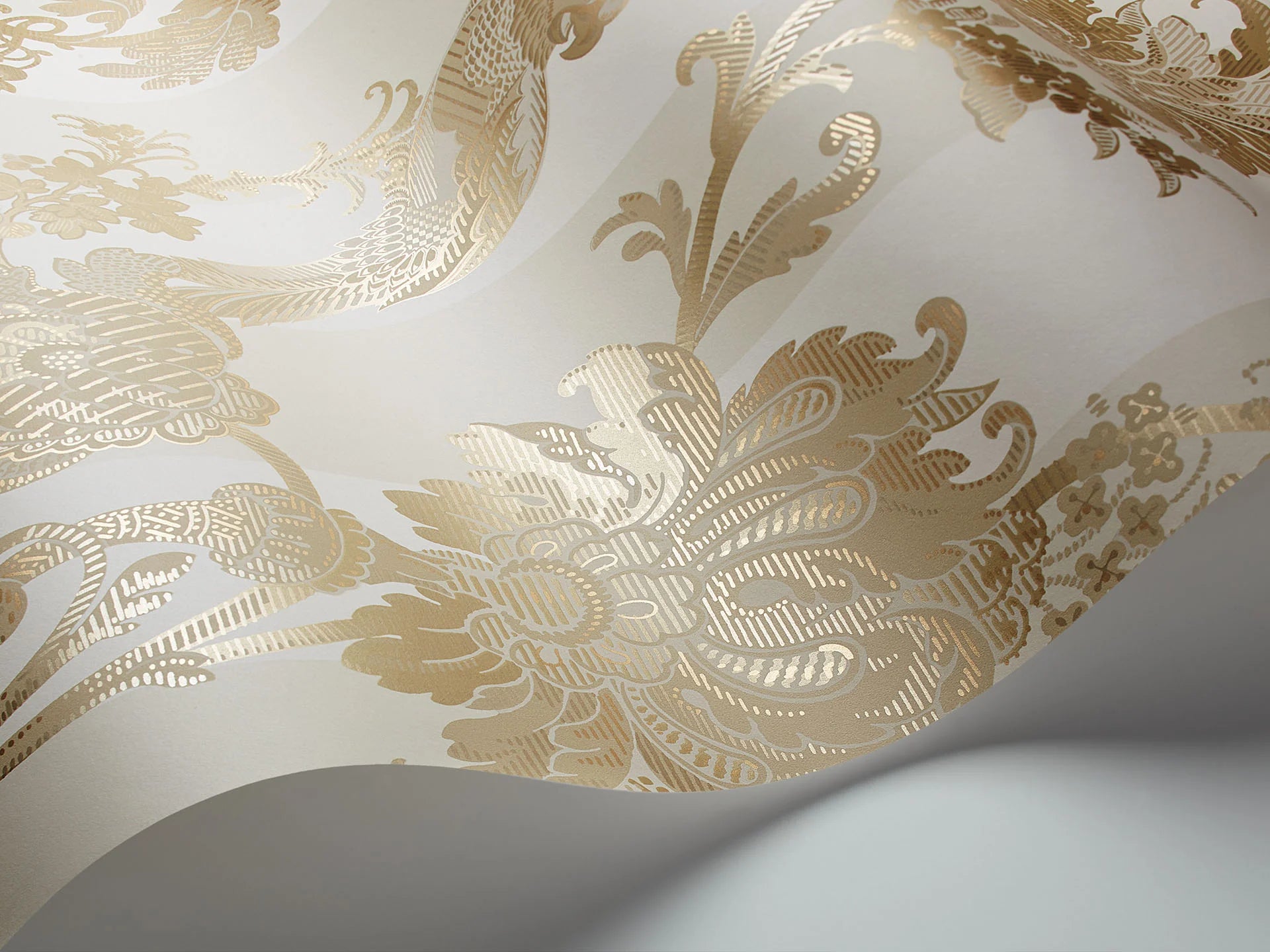 Cole & Son Martyn Lawrence Bullard, Zerzura, Soft Metallic Gold & Parchment
