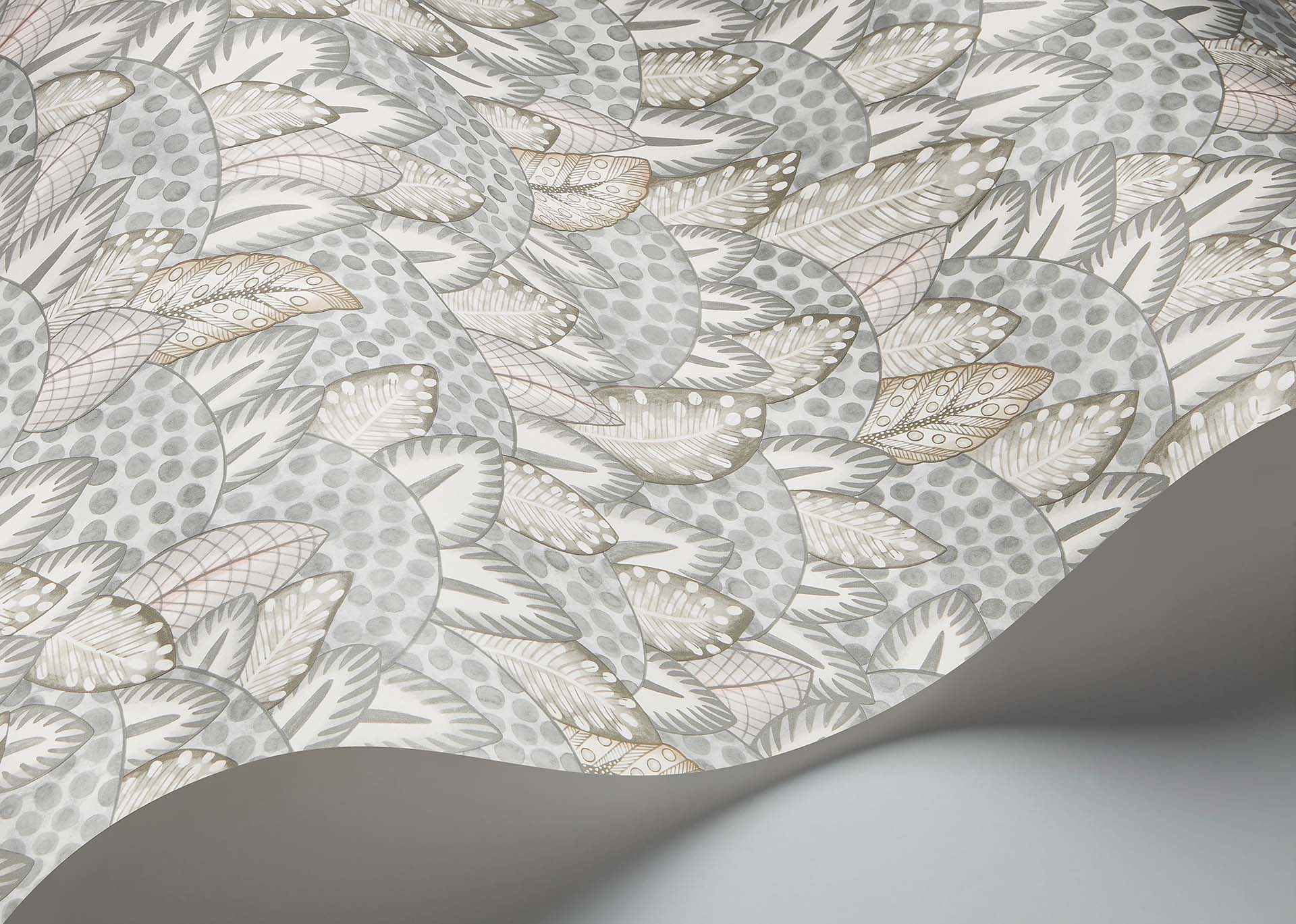 Cole & Son Jabula Zulu Terrain, Heath Grey & Blush