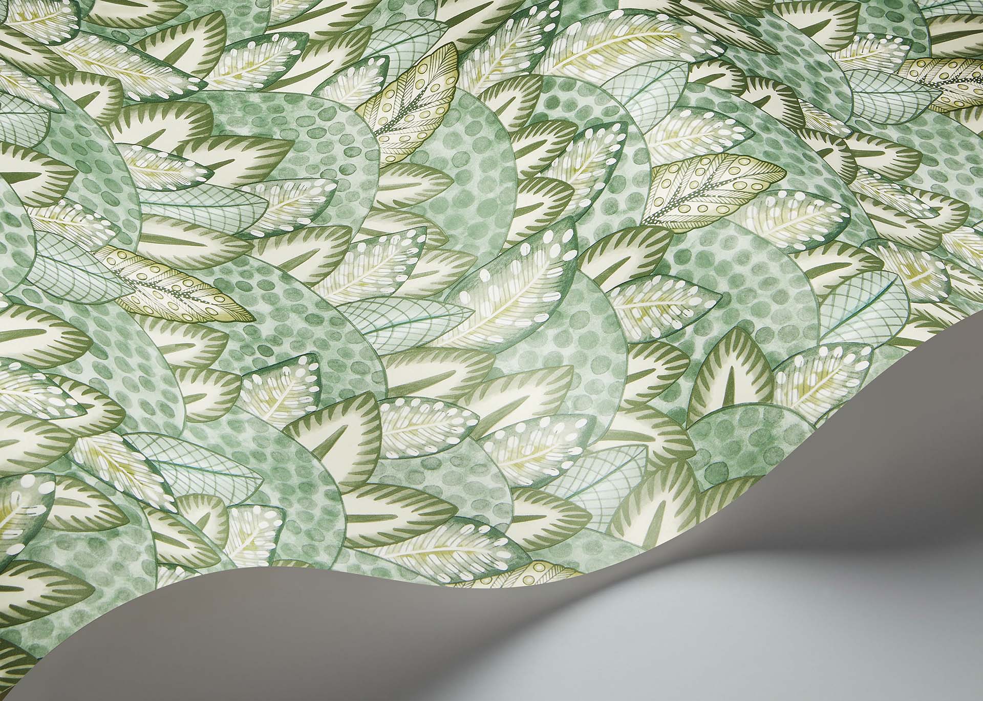 Cole & Son Jabula Zulu Terrain, Sage & Olive