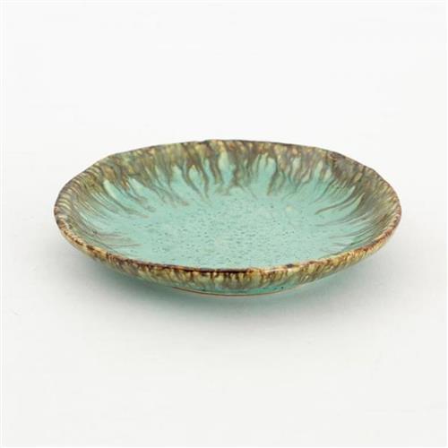 Plate Gili turquoise S