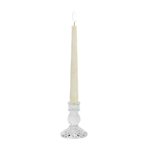 Goodwill Kandelaar Elegant wit glas 10cm