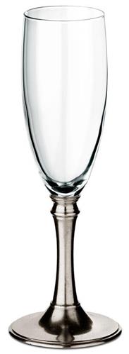 Champagneglas Botticino Slank Ital.Tin