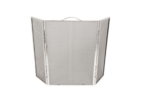 Coté Table Fireplace Screen Autun Silver