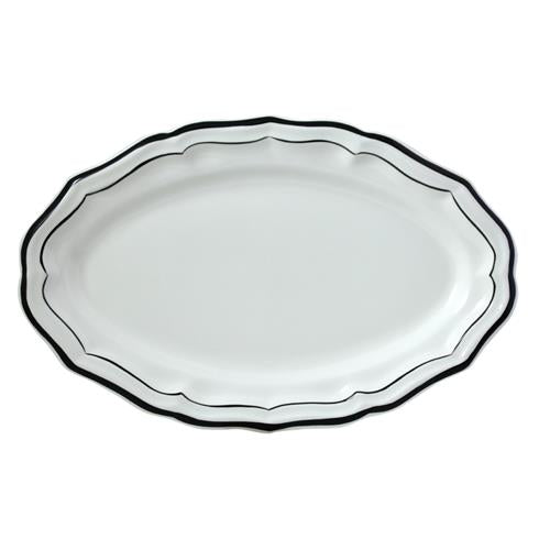 Gien Filet Manganese Ovale Schaal