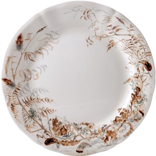Gien Sologne Breakfast plate Feuillage