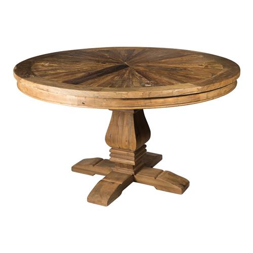 DINING ROOM TABLE EMP WOOD ROUND D135H77