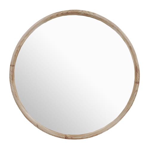 Côté Table Spiegel rond Odine natural wood Small