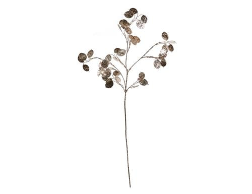 Kersttak Goud Met Blaadjes 48cm