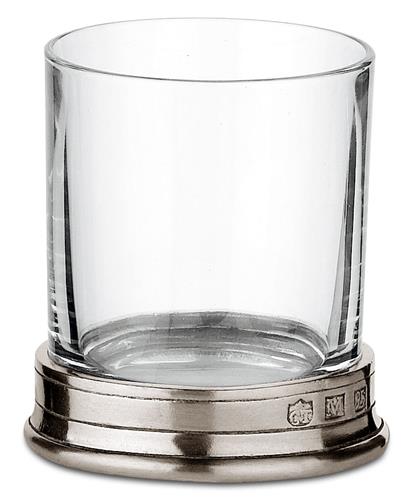 Gin glass Sirmione H6.2cm Crystal Tin