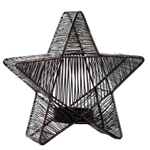Windlicht Xmas Bibi Ster H25