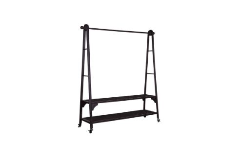 Clothes rack Belda iron black H177