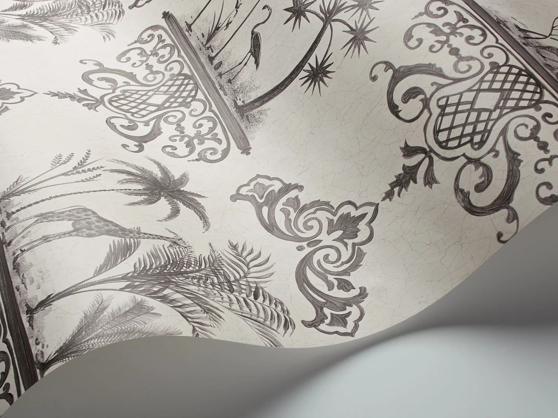 Cole & Son Folie Rousseau, Soot on Snow