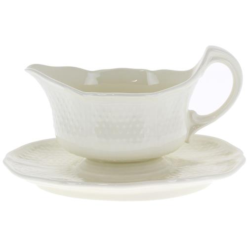 Gien Pont aux Choux gravy boat white