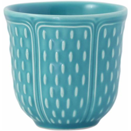 Gien Petits Choux Espresso Cup Turquoise