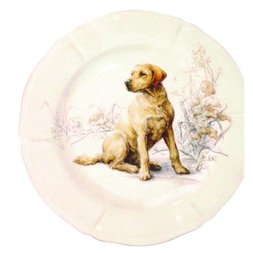 Gien Sologne Ontbijtbord Labrador