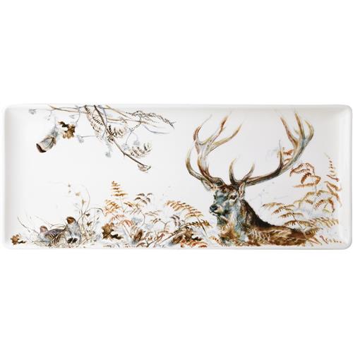 Gien Sologne Cake dish Deer