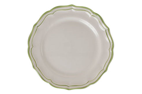 Gien Filet Vert breakfast plate