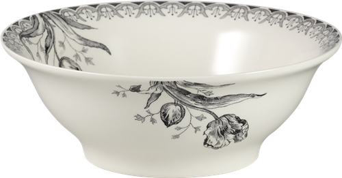 Gien Muesli bowl XL Tulipes Noires 17.7cm