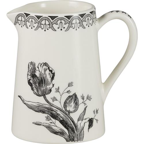 Gien Milk Jug Tulipes Noires