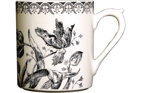 Gien Tulipes Noires mug