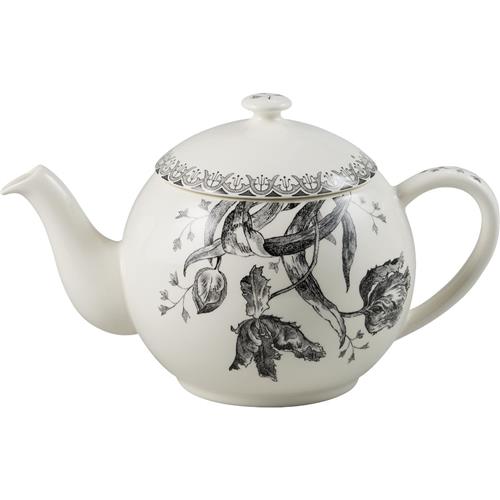 Gien Teapot Tulipes Noires