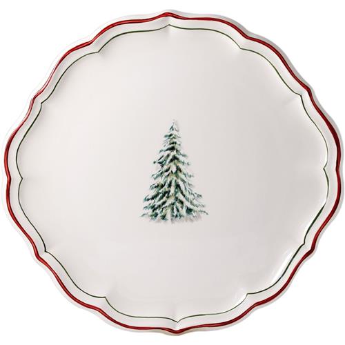 Gien Filet Noël cake dish