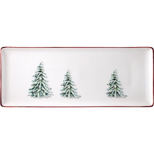 Gien Filet Noël cake dish