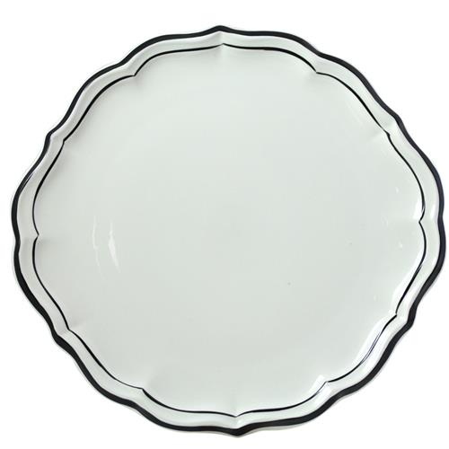 Gien Filet Manganese Cake Bowl