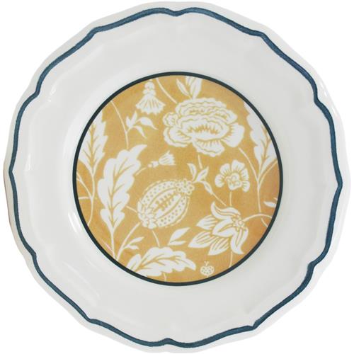 Gien Dominoté cake plate Indischene