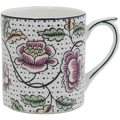 Gien Dominoté mug Roses