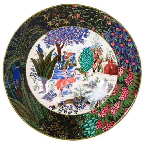 PASTA PLATE LE JARDIN DU PALAIS 27.4CM