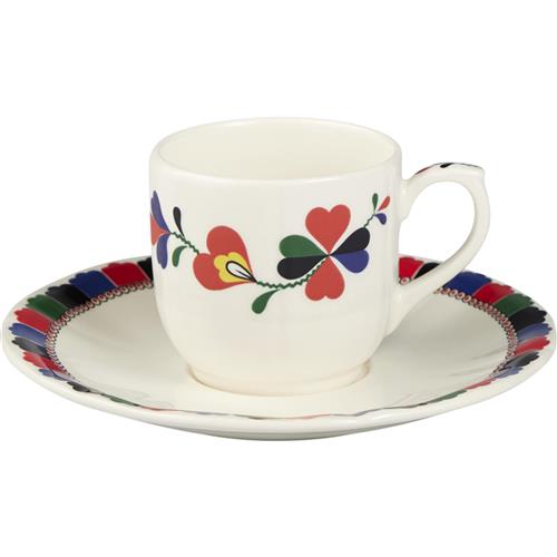 Gien Koffiekop & schotel Change Folle (Espresso)