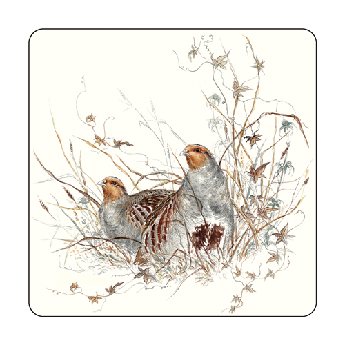 Gien Sologne Set of 4 coasters 9x9cm