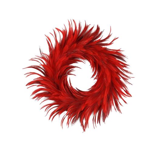 KRANS VEREN ROOD KLEIN 40CM