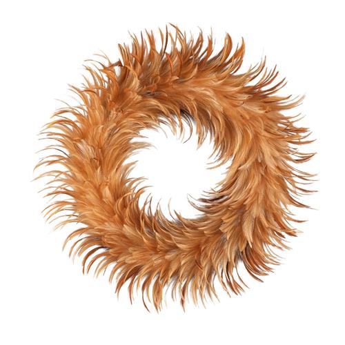 Krans Tije Veren geel groot