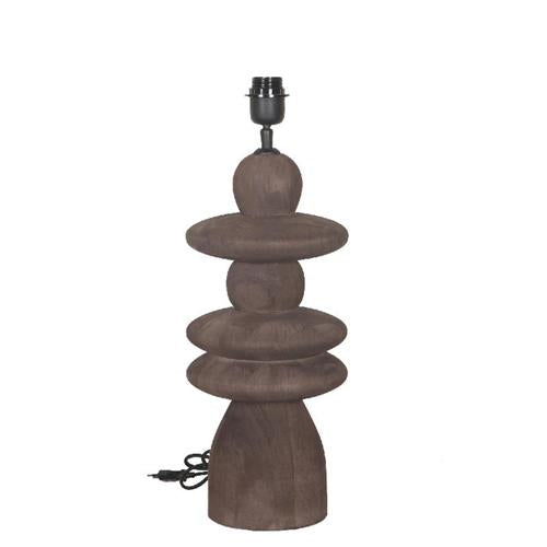 PTMD Tafellampvoet Callain Bruin 45cm