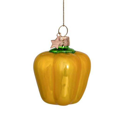 Kersthanger Paprika Geel 7cm