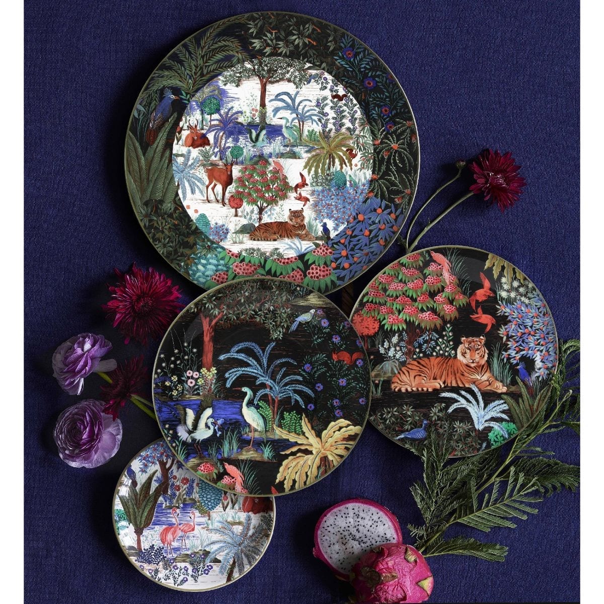 Gien Le Jardin du Palais Pasta plate