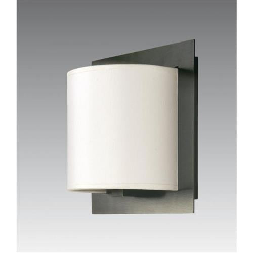 Wall lamp Deir 1 bronze with cream shade 18x18cm