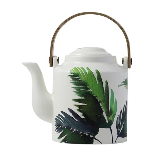 Gien Jardins Extraordinaires Japanese Teapot