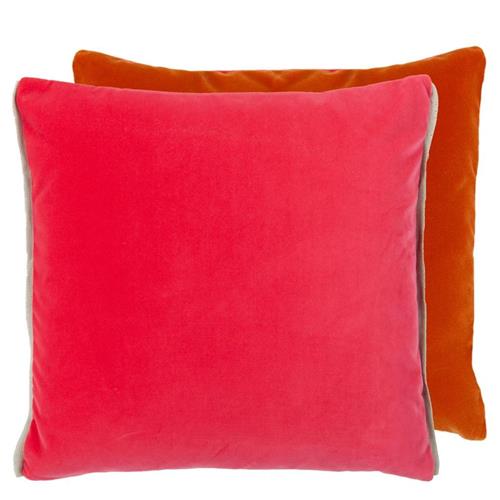 Designers Guild Sierkussen Varese Bright Fuchsia & Saffron 43x43