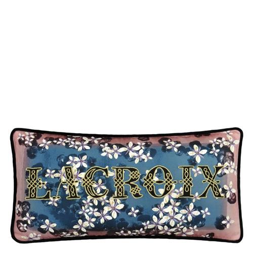 Christian Lacroix Throw Pillow Lacroix Cherry! Blue Denim