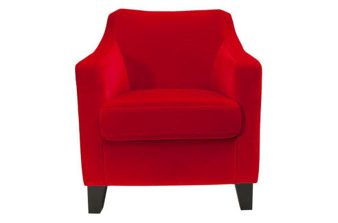 CHAIR BONN 3.9M VELORS AURELIE RED