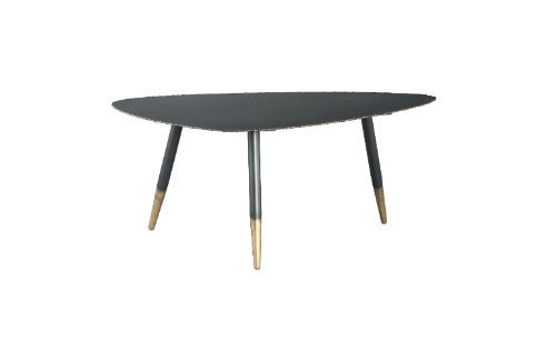 SIDE TABLE YUNA BLACK METAL 3-LEGGED GOLD LAYER