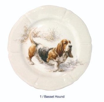 Breakfast plate Sologne 23.2cm Basset